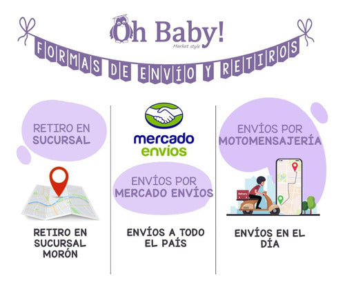 Oh Baby! Xilofon De Madera Infantil 5 Notas Juguete Musical 3