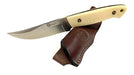 Böker Cuchillo T6mov Inox Hoja 12cm Cabe Micarta Vaina Cuero 0