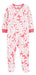 Carter's Floral Design Micropolar One-Piece Pajama with Feet 0