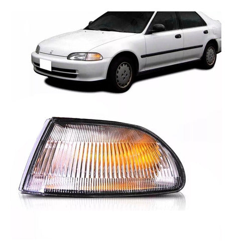 DEPO Honda Civic Headlight 92/95 4 Doors White Right Japan 0