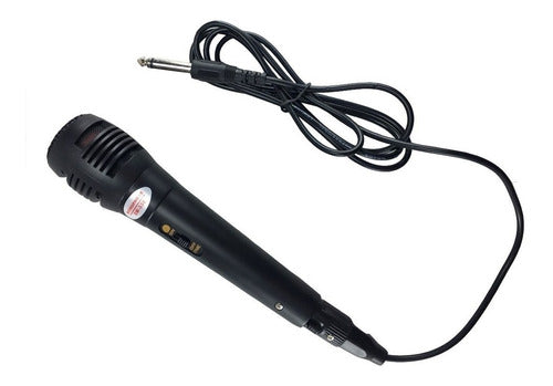 Genérica Microfono Dinamico Con Cable Sm-338 Alambrico Karaoke 0