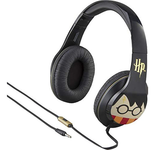 Auriculares Harry Potter Con Micrófono Y Botón De Respuesta 0