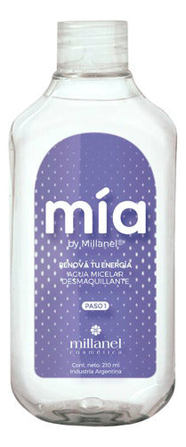 Agua Micelar Desmaquillante Millanel Mía 210 Ml. 0