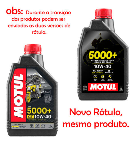 Óleo Motor 4t Motul 5000 10w40 Semi-sintético 1