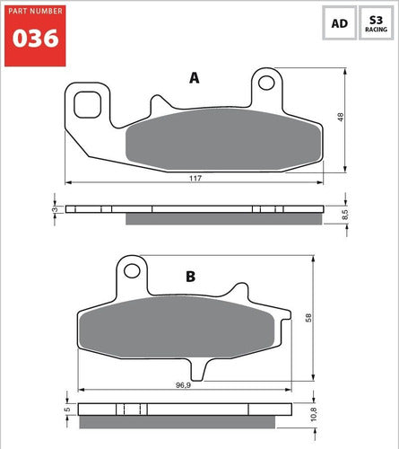 NH Pastillas Freno Fa 147 Suzuki Dr 650 800 Big Solomototeam 1