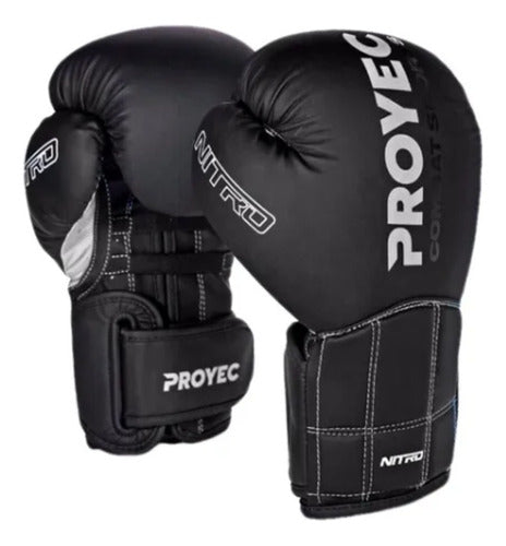 Proyec Nitro Combat Sparring Boxing Gloves with Velcro 0