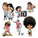 Pack of Messi and Maradona Vector Art for Printing and Sublimation 8