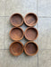 Set X6 Cazuela Plato Algarrobo Locro Humita Madera  15 X 5cm 1