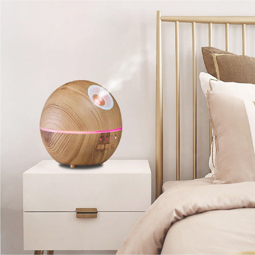 Eco Think Aromatherapy Diffuser Wooden Sphere - La Aldea 2