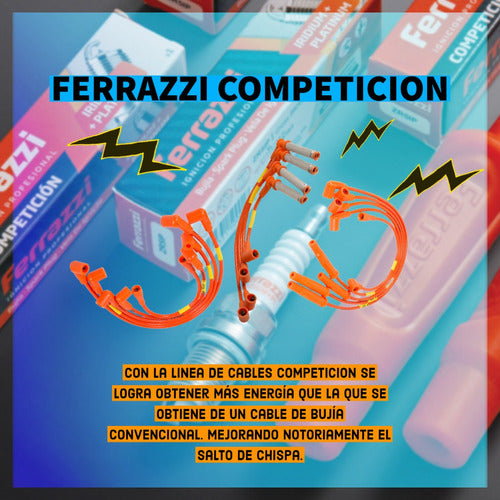 Ferrazzi Competition Spark Plug Cables Meriva 1.8 8v 296 4