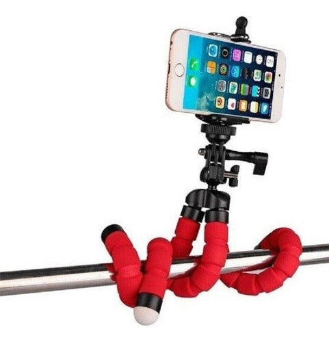 Cell Phone Adapter Support for Tripod and Monopod Rod Thread 4