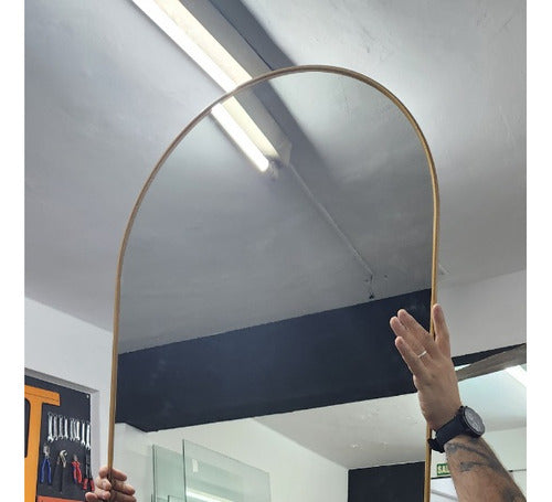 Modern Lightweight Decorative Oval Mirror 50x150cm 21