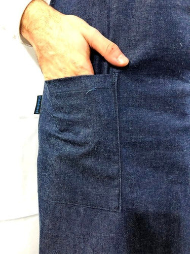Plain Jean Apron with Adjustable Strap and Pocket 1