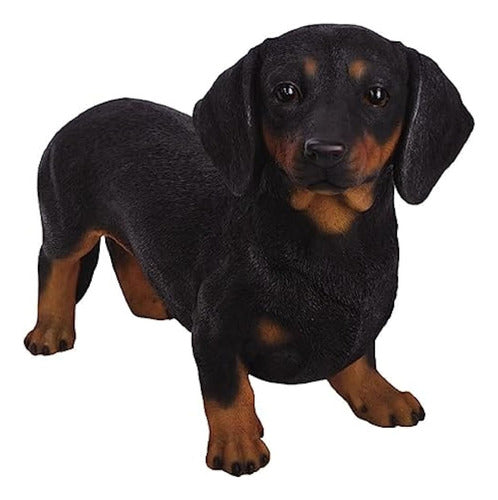 Pacific Giftware Pt Large Black And Tan Dachshund Statue 0