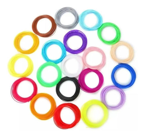 Filamentos Printer Pen 3D Replacement Filament X10 Pcs-Different Colors 1