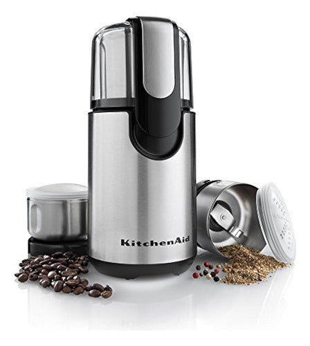 KitchenAid Coffee and Spice Grinder Combo Package - Onyx Black 1