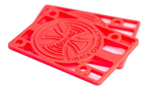 Risers Pads Independent 1/8  Red 0