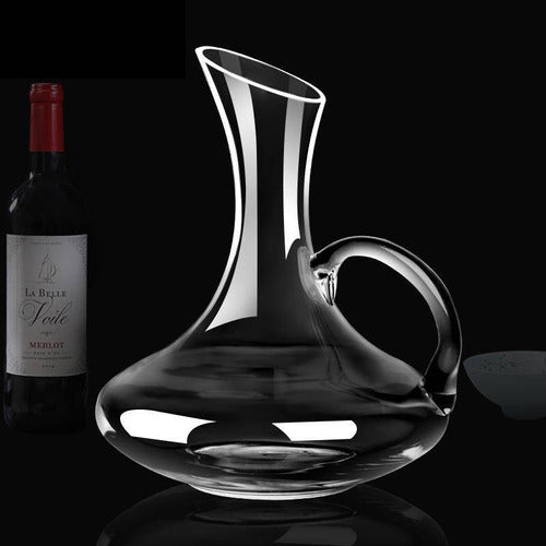 Cali Vintash Wine Decanter with Handle 1800 ml Glass 3