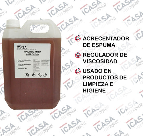 Oxido De Amina Estabilizador De Espuma Shampú Jabón X 5lt 1