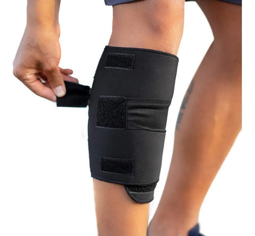 JM Sports Adjustable Universal Premium Neoprene 3mm Calf Support 0