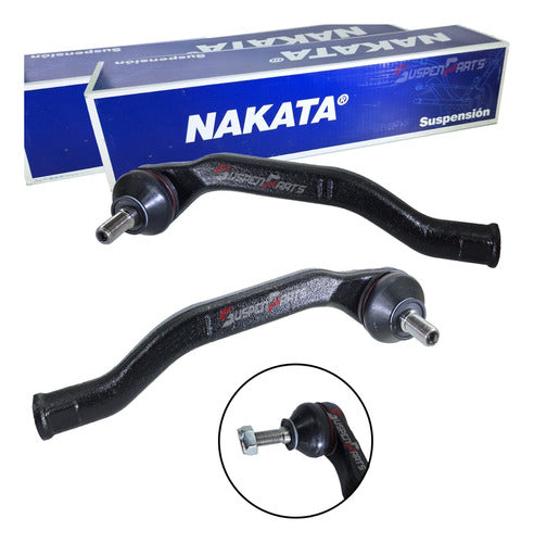 Kit X2 Extremos Nakata Para Renault Fluence - Megane 3 0