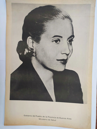 Afiche Eva Perón  54 X 37 Cm. Evita 0