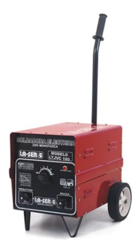 LA-SER 180Amp Arc Welder AC Current Machine 0