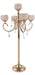 Vncigant Gold Floor Candelabro Centerpiece - 47.25 Inches Ta 0