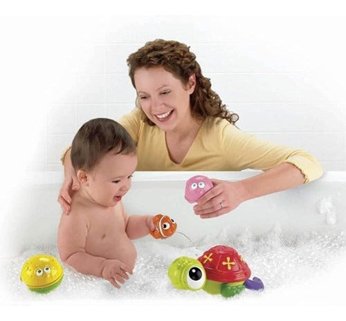 Fisher-price Disney Baby Nemo Camas De Baño De Anidacion A 3