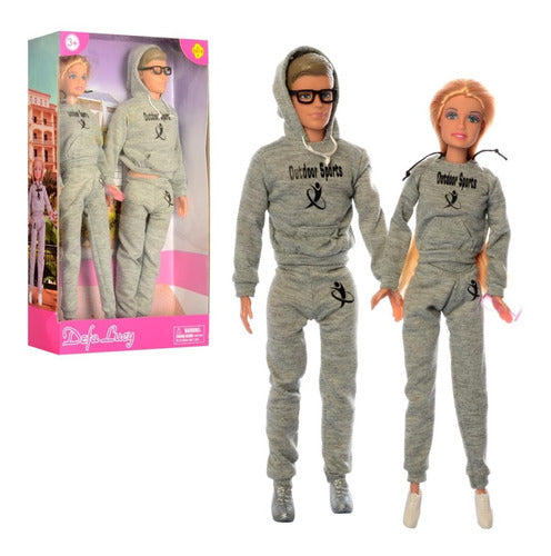 Defa Sports Couple Dolls 0