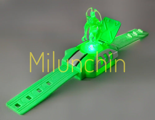 QuickShot Ben 10 Watch with Lights and Sound Effects Featuring 4 Characters 3