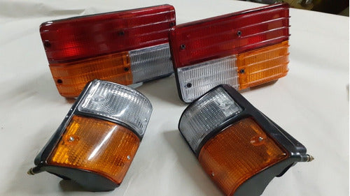 Headlight Set for Fiat 147 Mod 81/85 Sorpasso and Brio 1