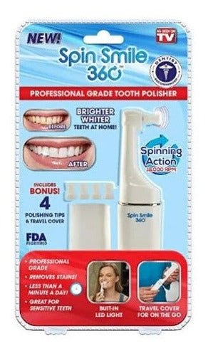 Pulidor Limpiador Blanqueador Dental Electronico Dientes Pro 0