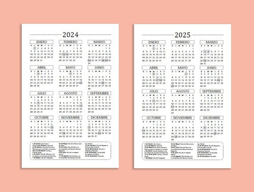 2024 Monthly Planner Printable Organizer PDF File 2