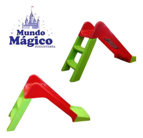 Mundo Mágico Plastic Slide with Two Steps 1