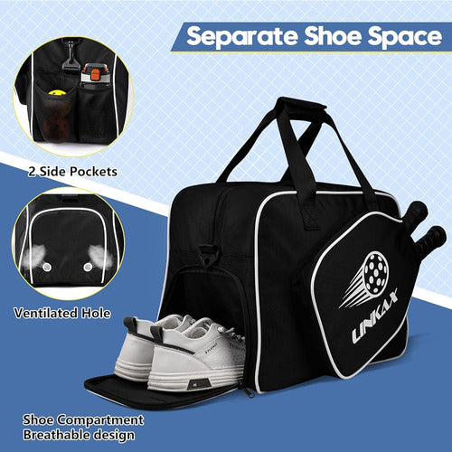 Bolsa De Pickleball Linkax Con Compartimento Para Zapatos, B 2