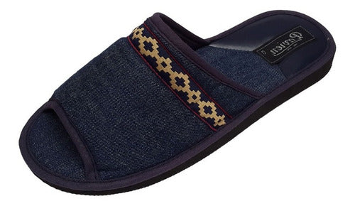 Pavien Men's Jean Slippers A140 1