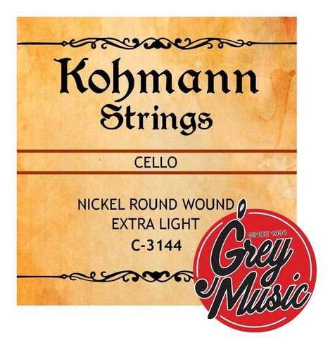 Kohmann Cuerda Suelta 3ra Sol G De Cello 4/4 Kc3144 0