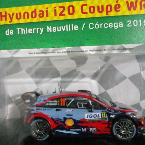 Hyundai I20 Coupe WRC 2019 Rally Car Magazine - Revista + Auto Rally N 2. Hyundai I20 Coupé Wrc 2019.