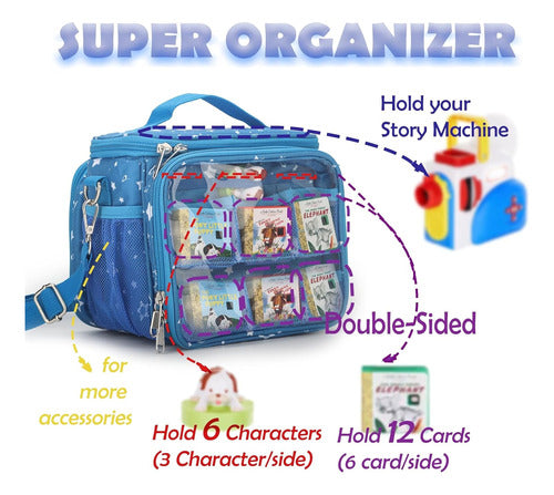 Taladad Portable Blue Bag for Story Dream Machine, 30 Cm Wide 1