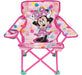 Minnie Mouse Kids Camp Chair Silla Plegable Con Bolsa De Tra 0