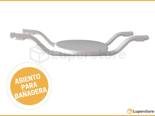 Luperstore Asiento Silla Cruce Bañera Plastico Personas Discapacitadas 1