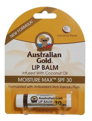 Australian Gold Lip Balm Protector Solar Labial Fps30 4.2g 0