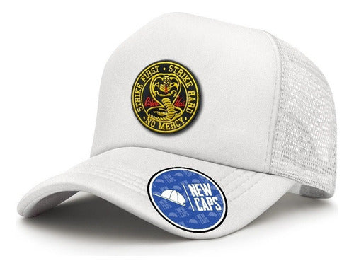 Newcaps Cobra Kai Round Embroidered Cap Cod #272 2