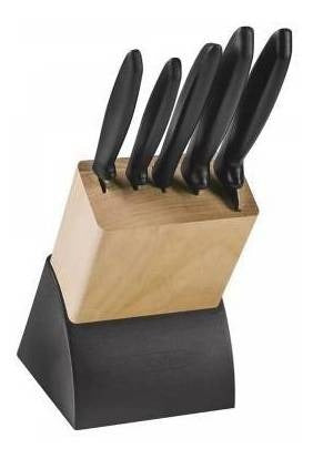 Tramontina Ultracorte 6-Piece Wood Block Knife Set 2