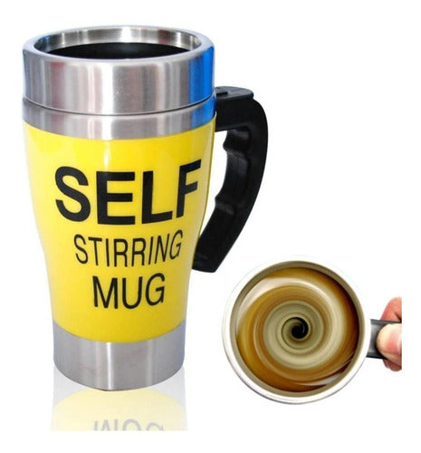 Self Mug Thermal Mixing Cup Battery Operated, Coffee Mug 3