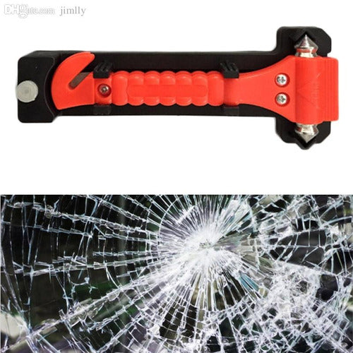 M104 Emergency Hammer Auto Window Breaker Seatbelt Cutter 0