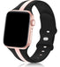 Malla Para Apple Watch Black Pink / - 38mm/40mm/41mm 0