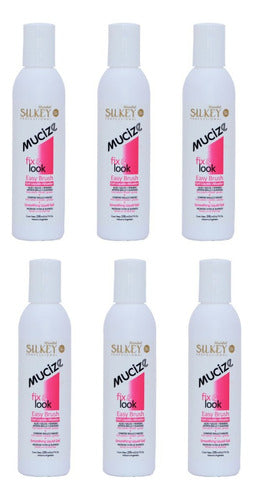 6 Easy Brush Gel Alisador Extremo Mucize Fix & Look  Silkey 0