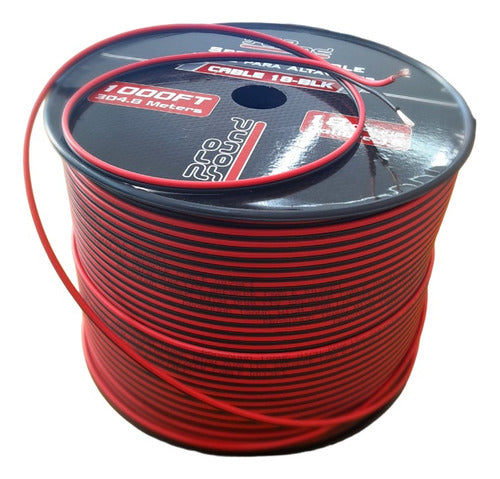 Pro Soun Cable Gemelo Bicolor 2x0.75mm Rollo 300mts 1